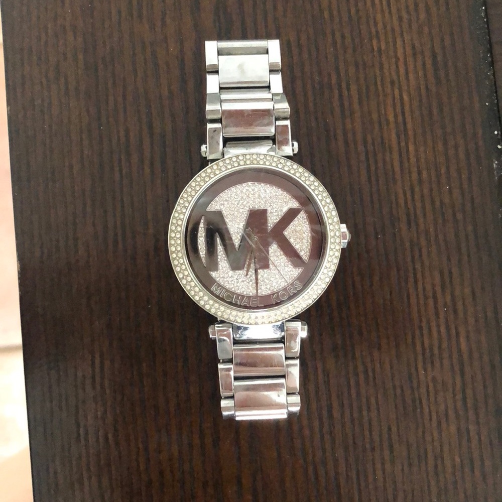 Silver Michael Kors MK women’s watch